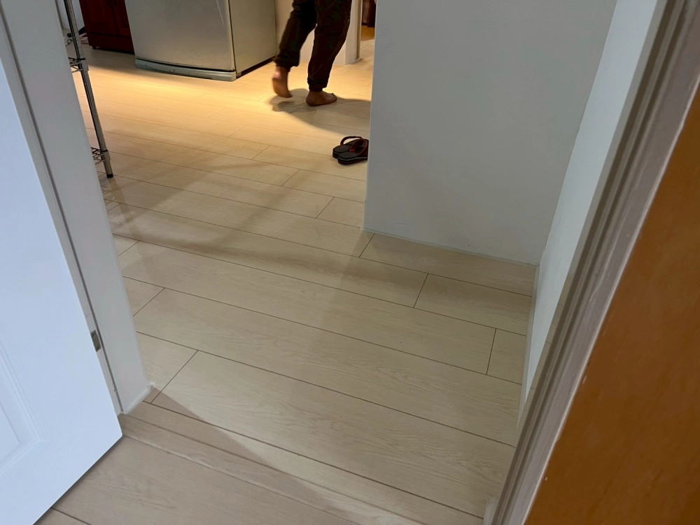 台北｜德國Krono超耐磨地板｜三井系列｜24小時防水｜長野檜木｜23坪