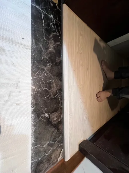 文化三路一段8.5坪｜小茶梅｜平鋪｜卡扣木地板安裝