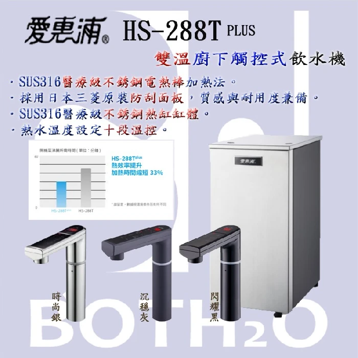 愛惠浦HS288TPLUS廚下飲水機
