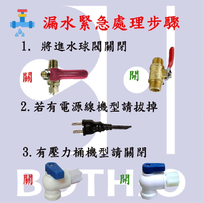 漏水緊急處理，『復機／沒水』該怎麼辦？　