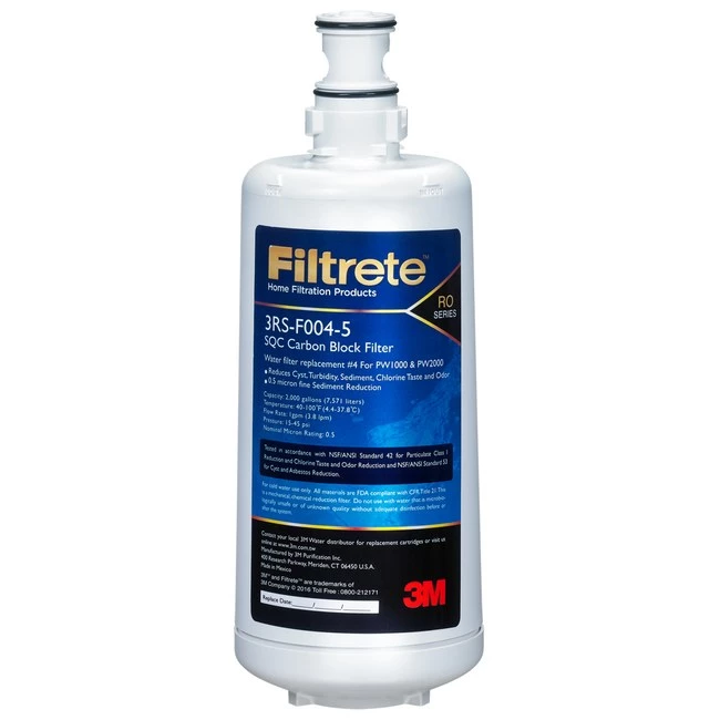 【3M】極淨高效純水機專用濾心第四道活性碳濾心 3RS-F004-5【PW1000｜PW2000】【3M授權經銷】