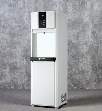【Aquatek 沛宸】AQ-1523T 直立式觸控三溫飲水機 冰溫熱／熱交換型(黑色/白色)