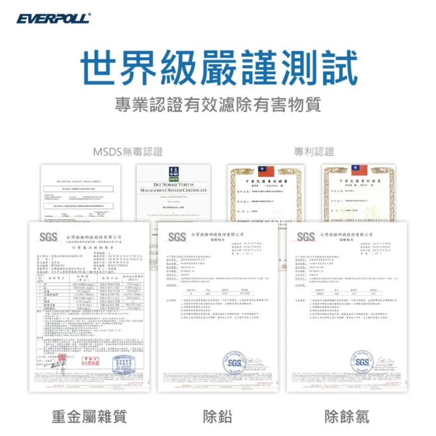 【Everpoll 愛科】FH-301 傳家寶 全戶濾淨