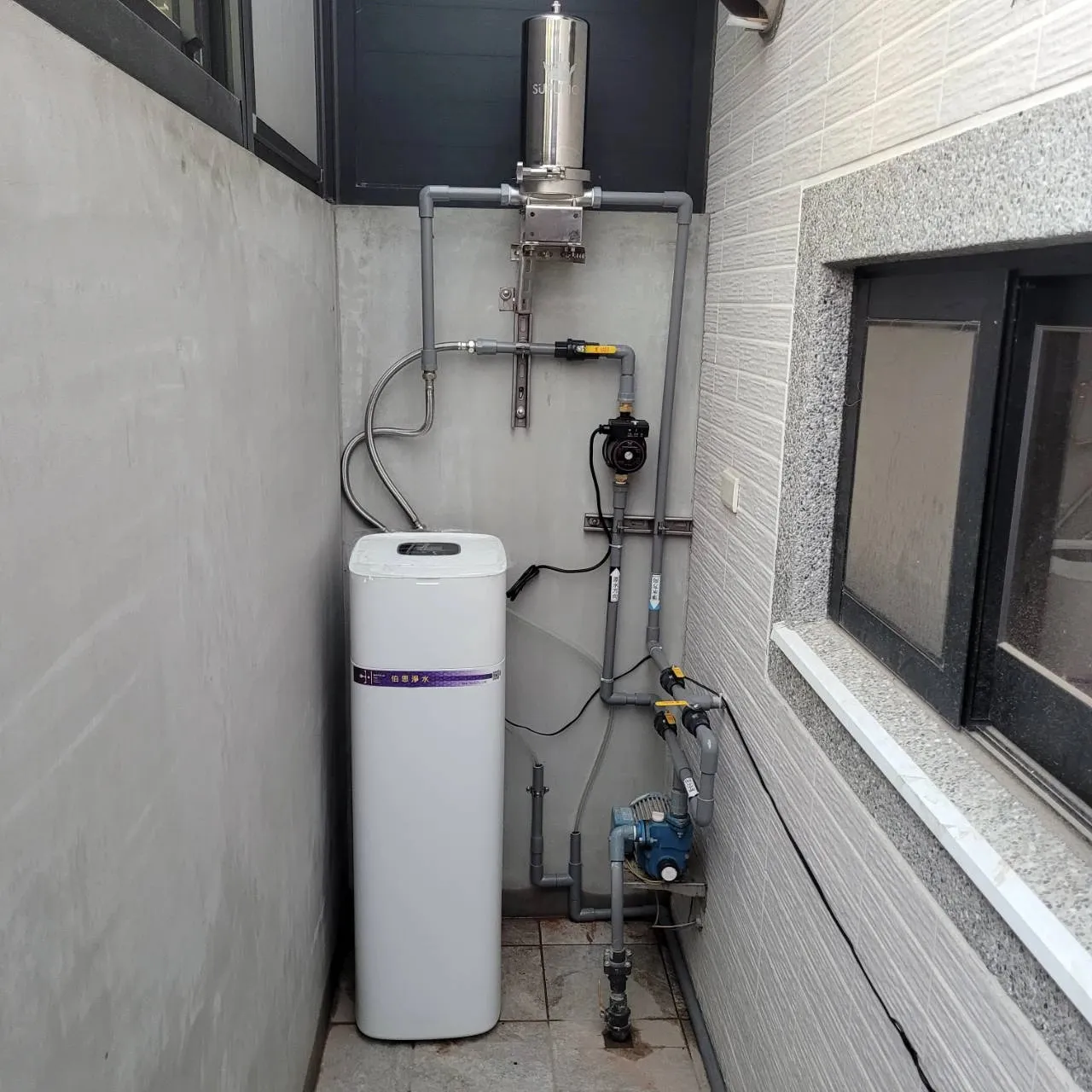 【Supurior 舒沛優】 全戶式除氯抑垢濾淨組SR-1410HSS (含專用全戶三效複合式濾心)