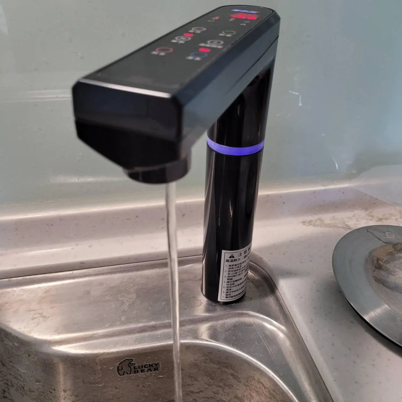 【Everpure 愛惠浦 】HS288T plus316不鏽鋼冷熱觸控廚下型飲水機【閃耀黑／時尚銀／沈穩灰】