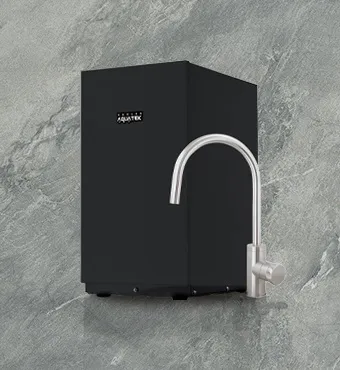 【Aquatek 沛宸】AQ-3212B 無壓式冷熱廚下型飲水機