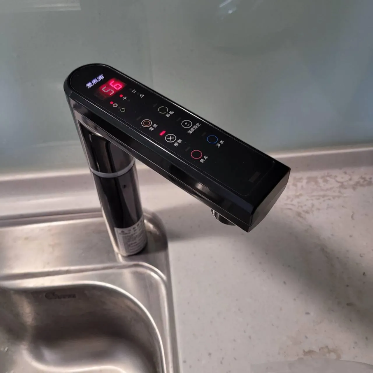 【Everpure 愛惠浦 】HS288T plus316不鏽鋼冷熱觸控廚下型飲水機【閃耀黑／時尚銀／沈穩灰】