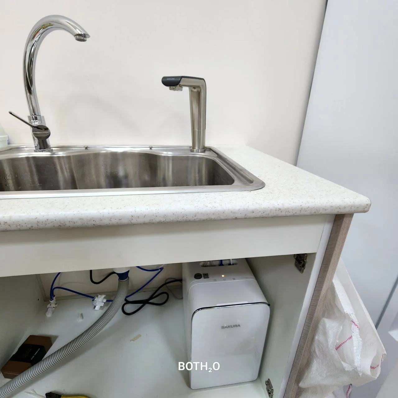 【SAKURA 櫻花】P0585 廚下雙溫淨熱飲【內建淨水系統｜三段式溫度設計】【櫻花授權經銷】