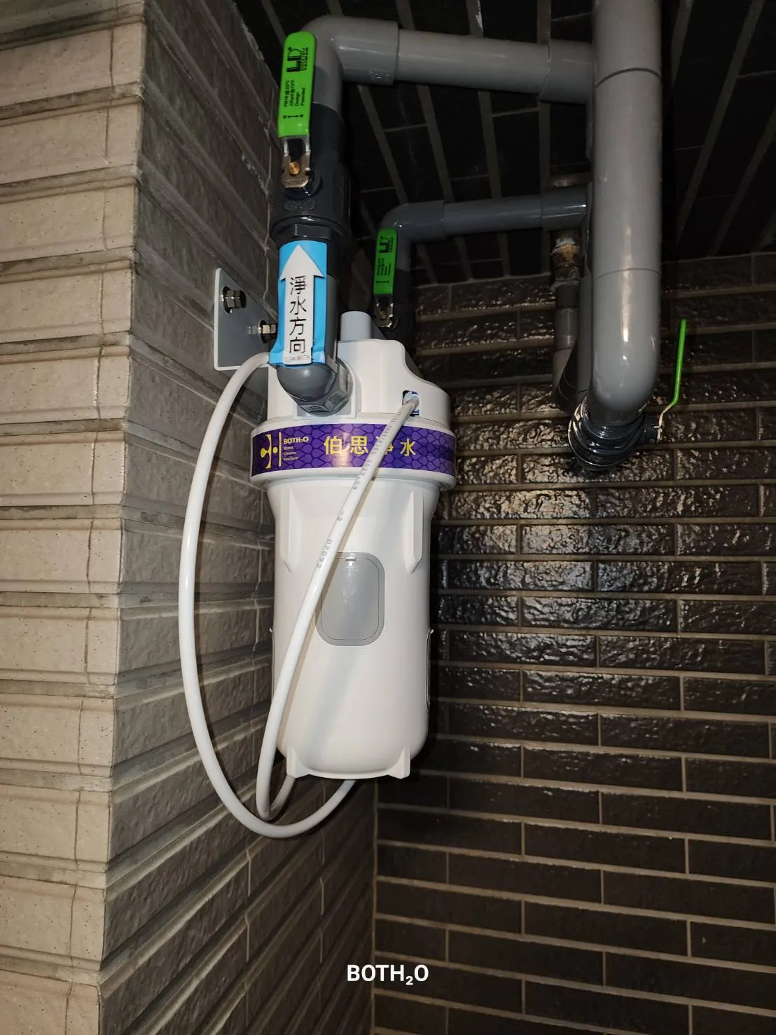 10吋大胖反沖洗中央淨水罐(可開式透明視窗)