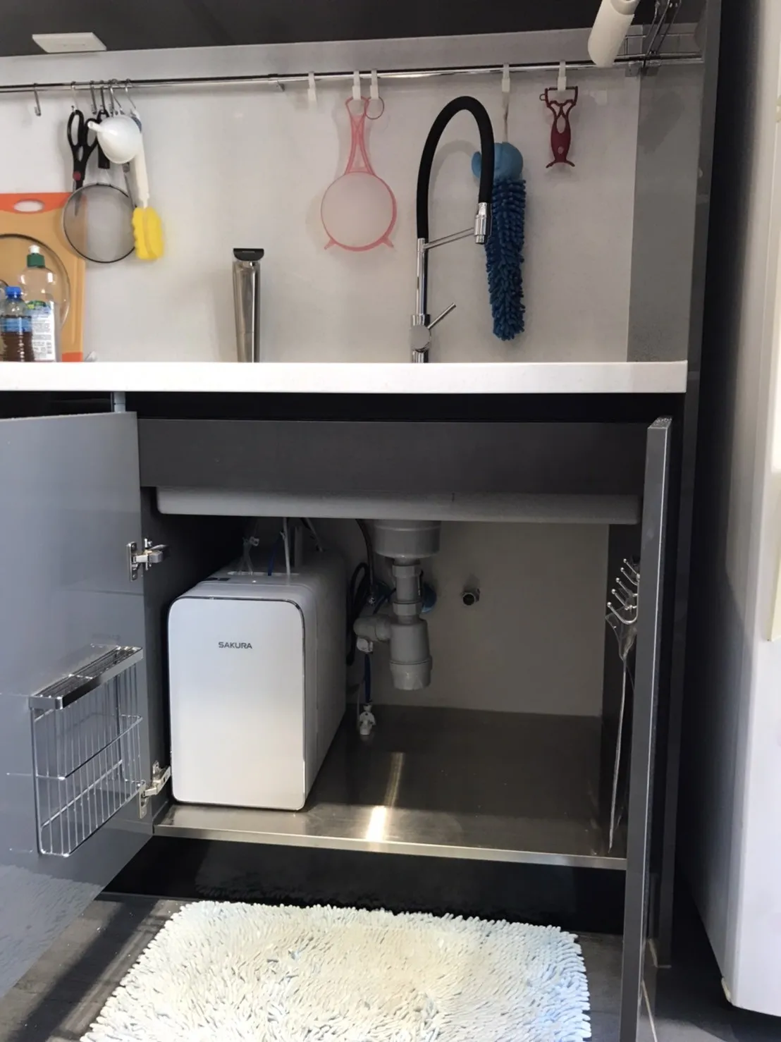 【SAKURA 櫻花】P0585 廚下雙溫淨熱飲【內建淨水系統｜三段式溫度設計】【櫻花授權經銷】