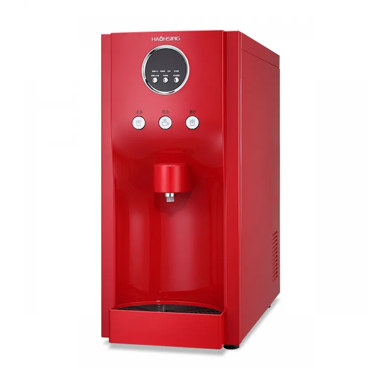 【Haohsing 豪星】桌上型RO飲水機 HM-190 三溫飲水機(紅)