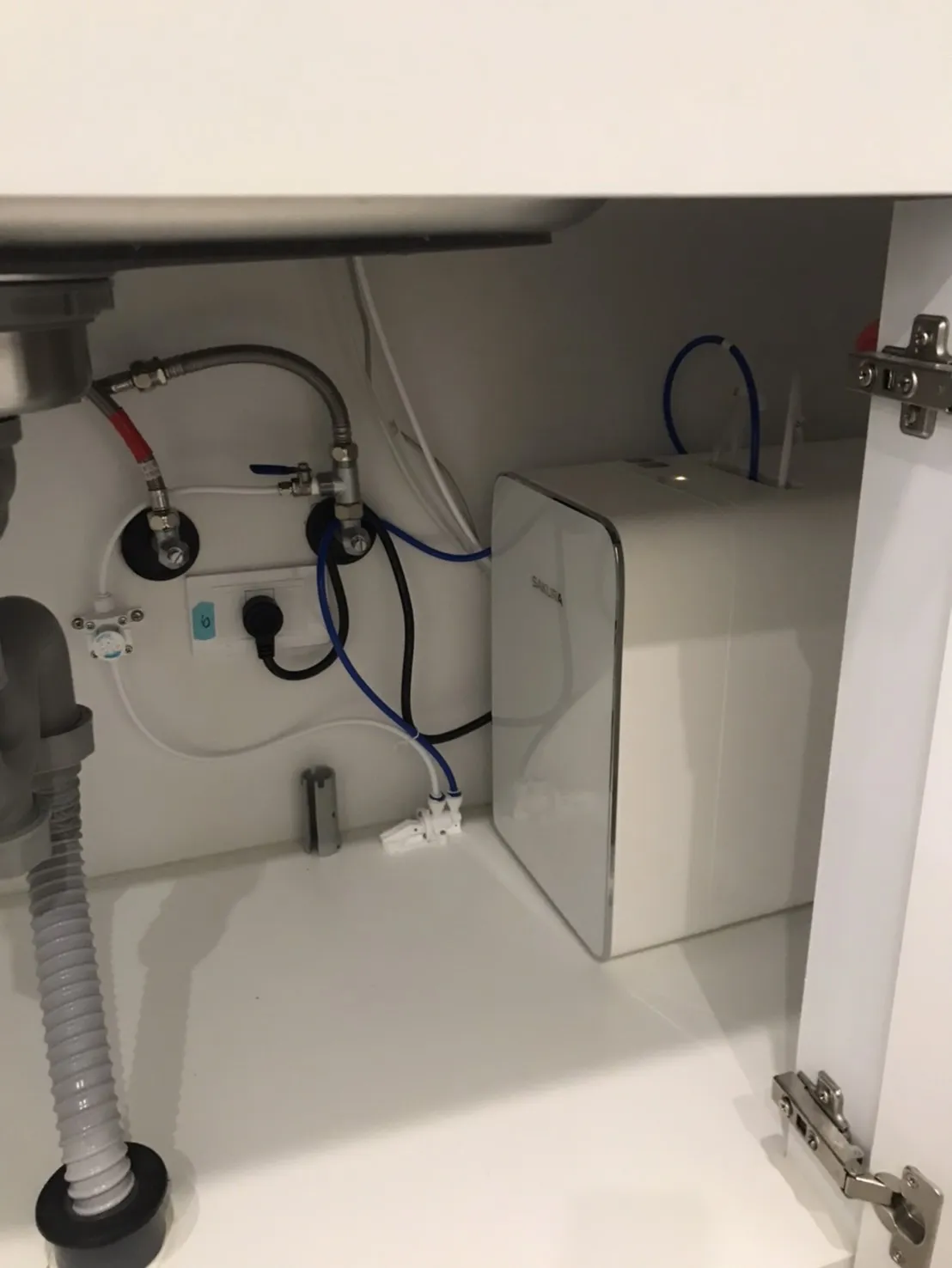 【SAKURA 櫻花】P0585 廚下雙溫淨熱飲【內建淨水系統｜三段式溫度設計】【櫻花授權經銷】