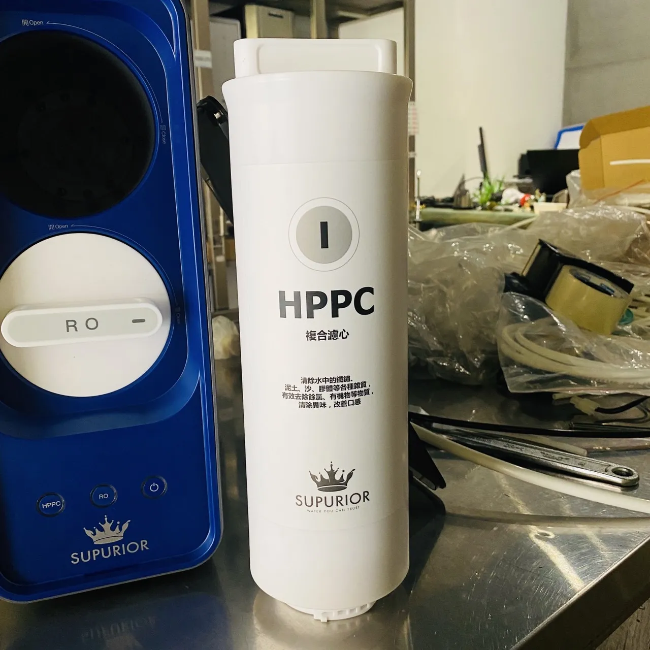 【Supurior 舒沛優】SR-600PLUS 600加侖 RO逆滲透直輸機 (純水 淨水 雙出水)