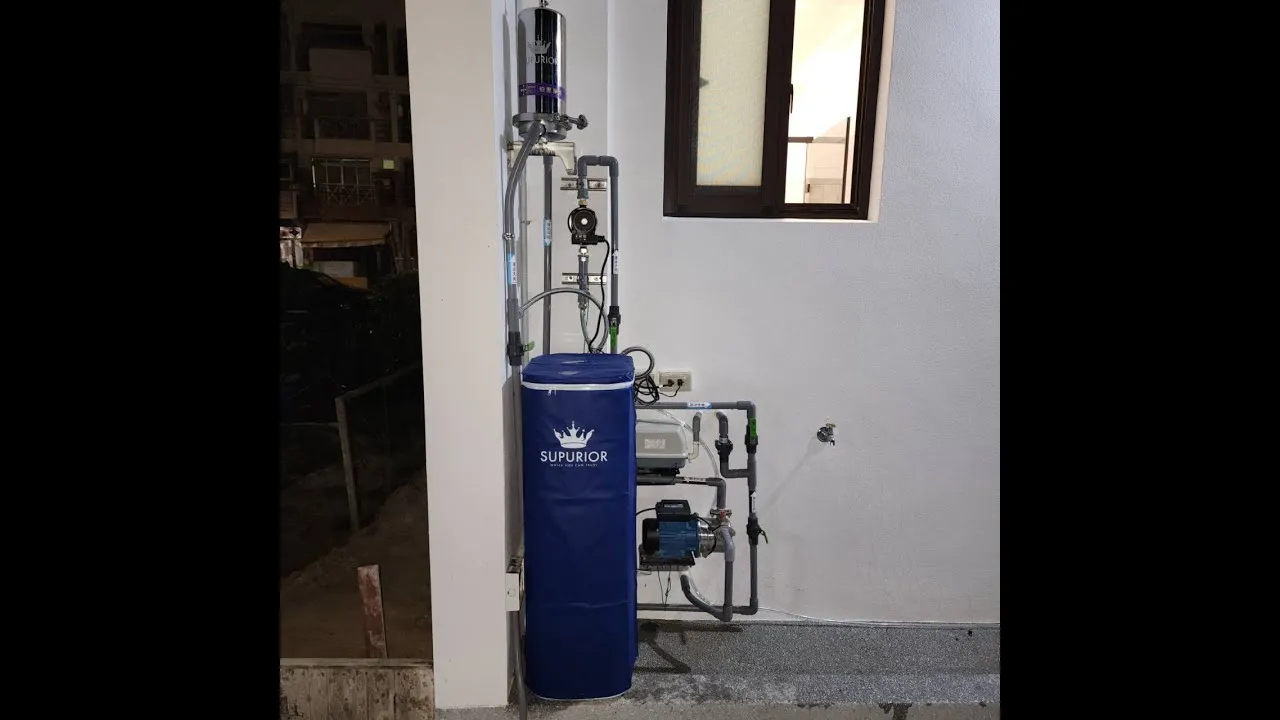 伯思淨水 #和美 #舒沛優 #軟水機 #全戶淨水