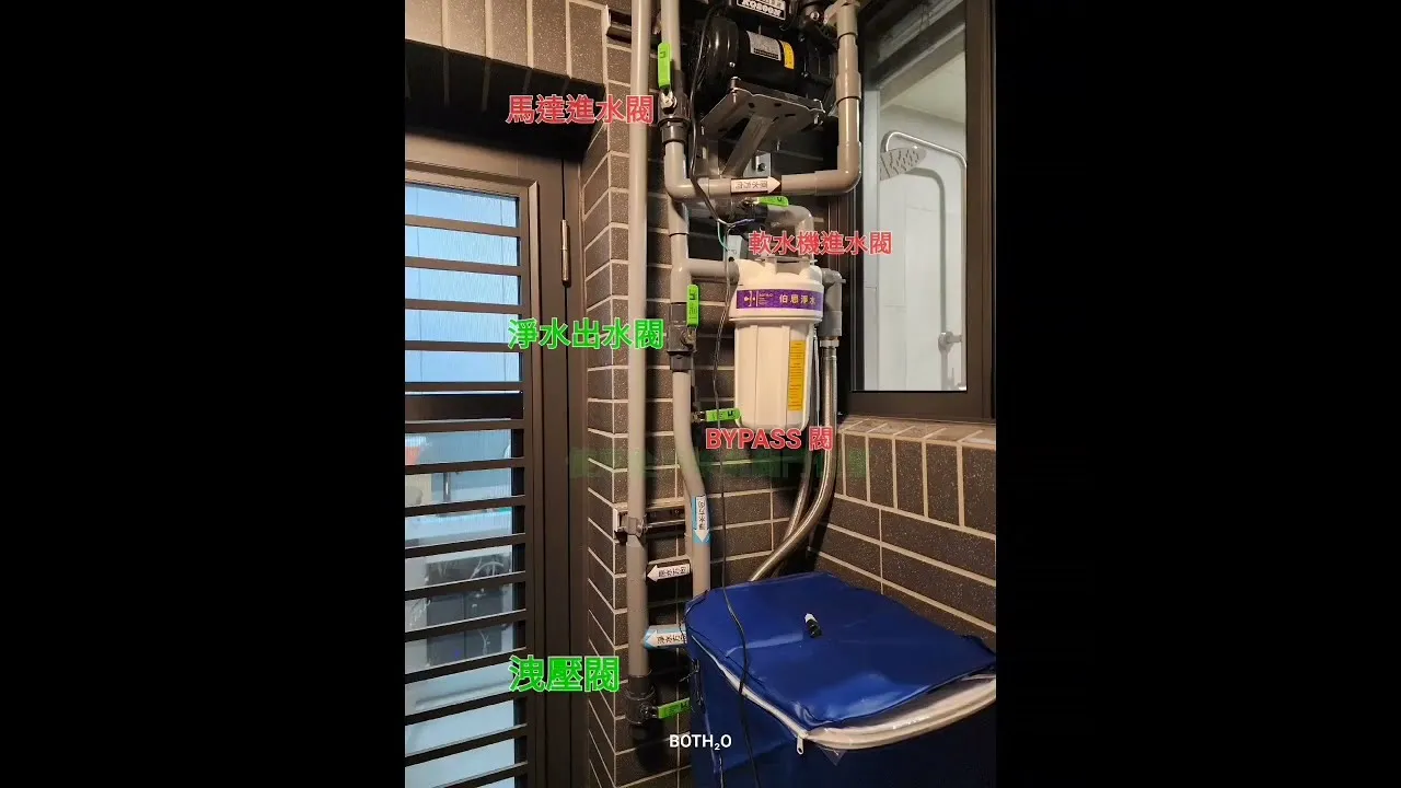 伯思淨水 3D縱向橫切配管 老闆陽台空間很小怎麼辦? SPEED