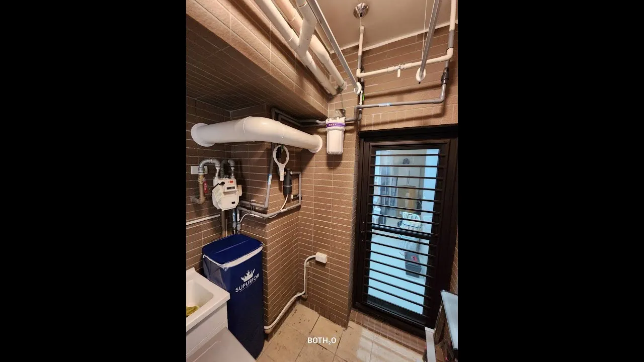 #勝美新東區 #B棟 #軟水機 #舒沛優 #SR-1035 #全戶淨水器 #前置過濾器 #伯思淨水