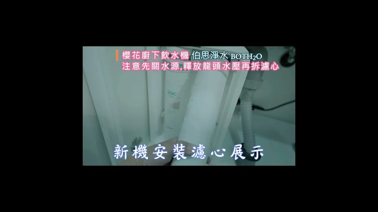 伯思淨水 安美學 櫻花 P0585 濾心更換 shots