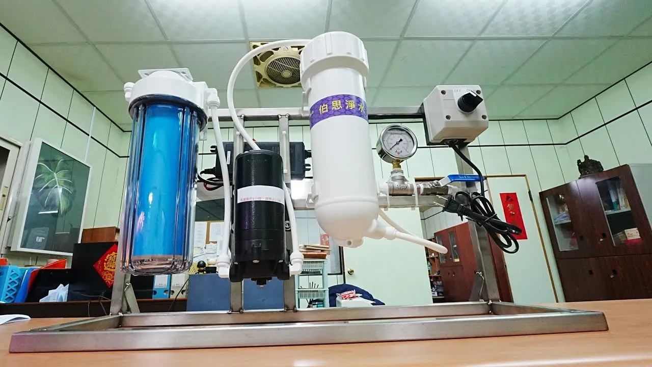 伯思淨水 CNC 切削油 油水過濾器使用說明 #回收70%水 #減少容積 4K 1X