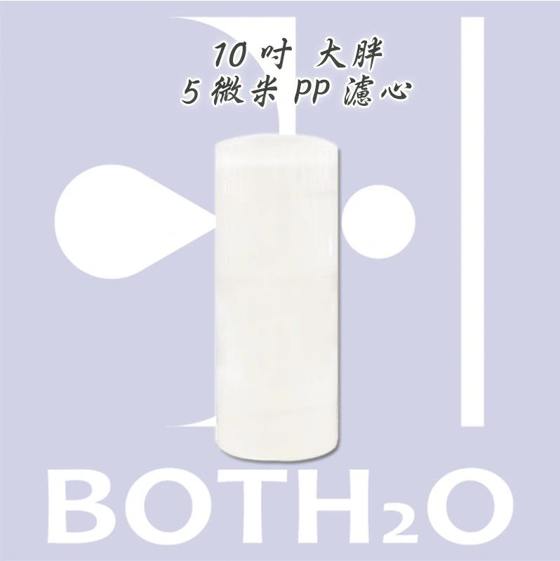 10吋大胖5微米PP。