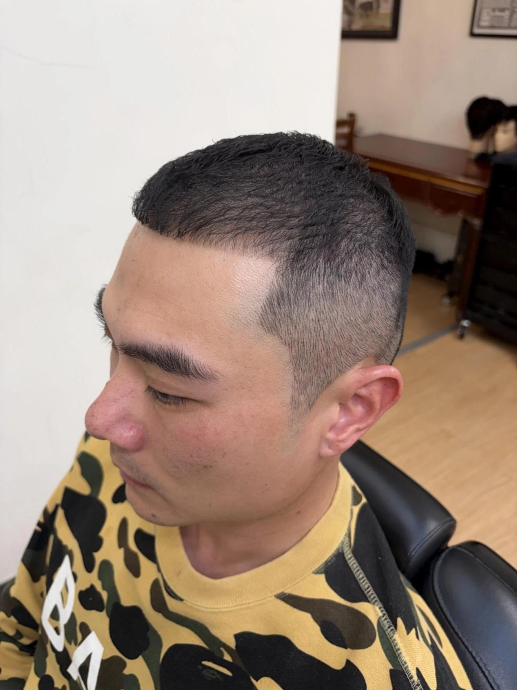 燙髮作品｜寸頭燙｜新竹男士寸頭燙髮｜竹北男士寸頭燙髮
