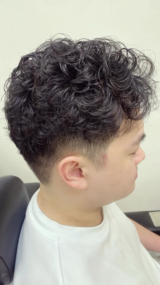 燙髮作品｜羊毛卷