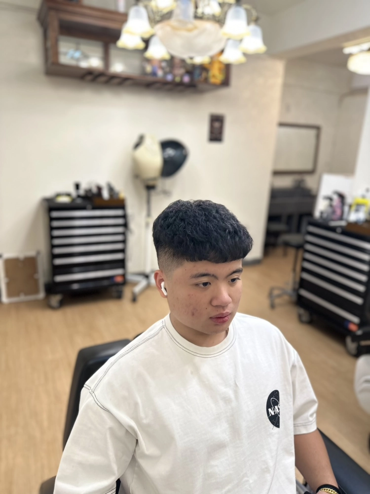 燙髮作品｜凱薩頭快燙
