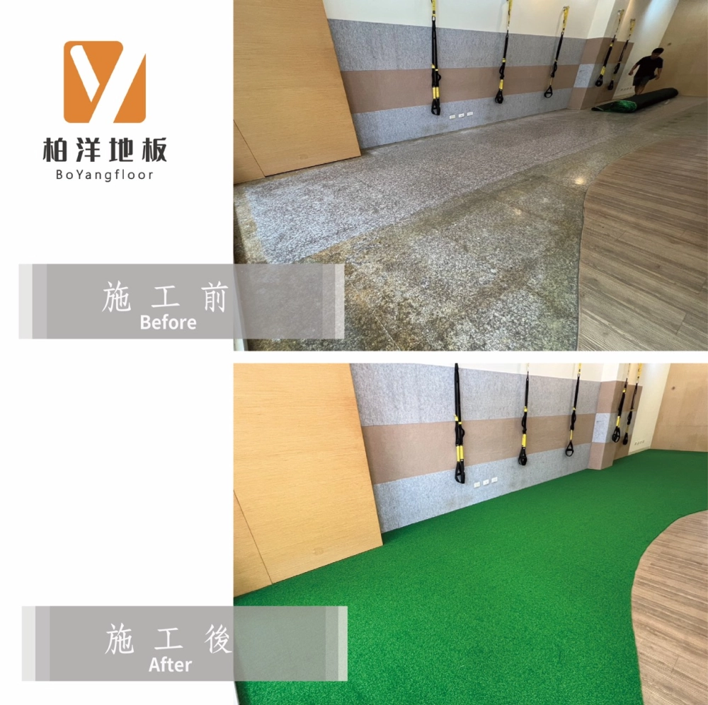 景觀人工草皮施工