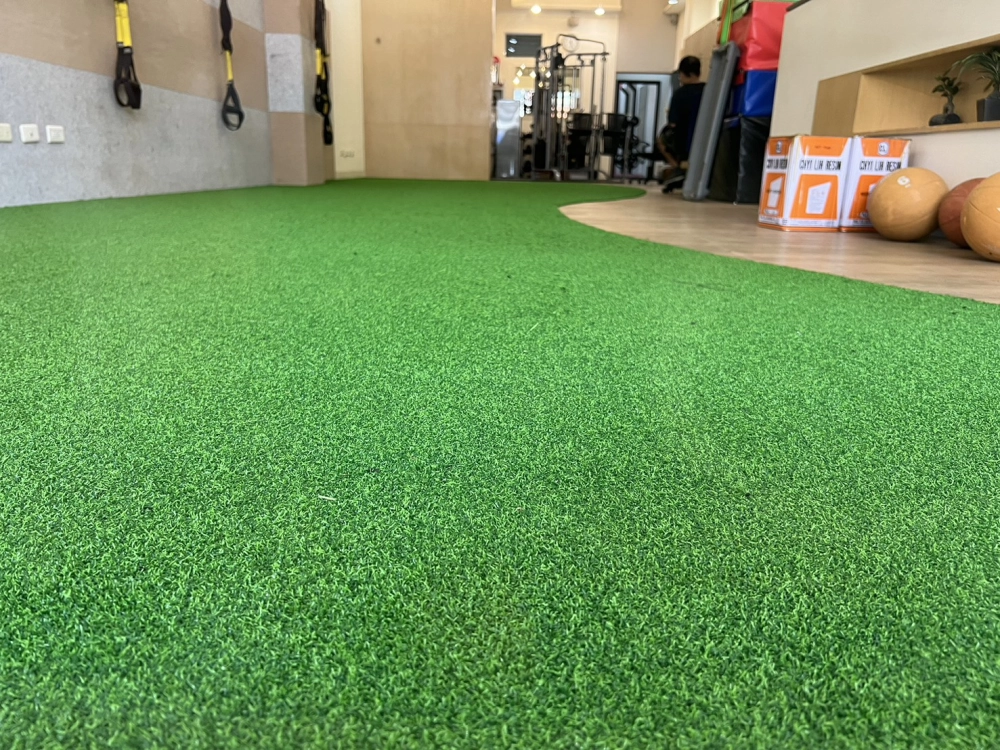 景觀人工草皮施工