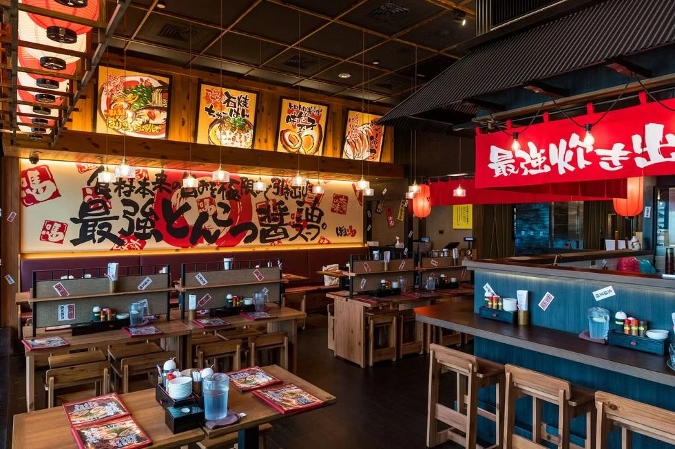 微風南山Bari-Uma霸嗎拉麵餐廳室內裝修工程