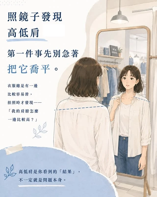 有時候我在看一個人的姿勢，會刻意站遠一點。