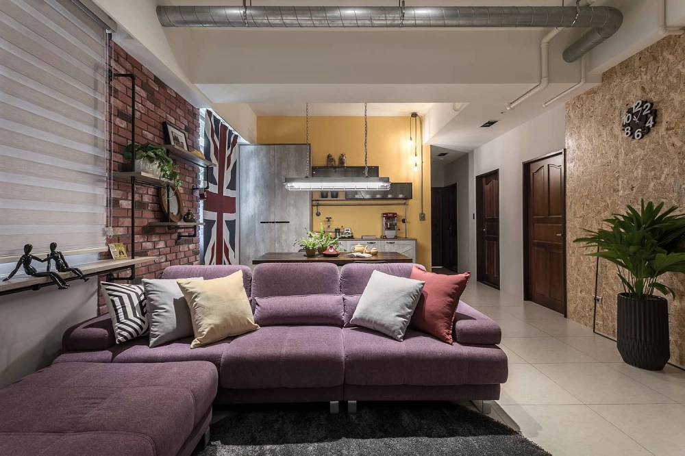 英式工業風，有個性!