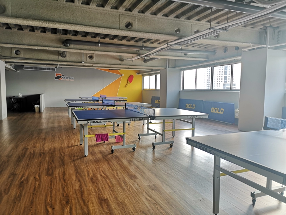 專業桌球訓練室