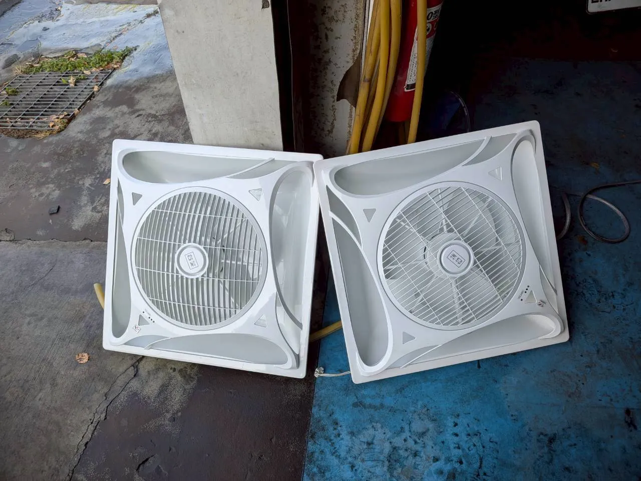 輕鋼架循環扇清洗