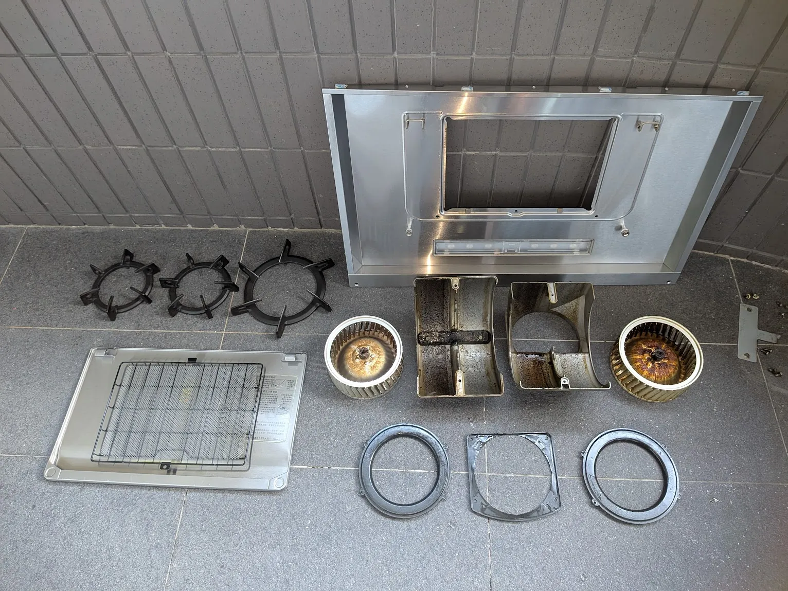 抽油煙機清洗(倒T型)