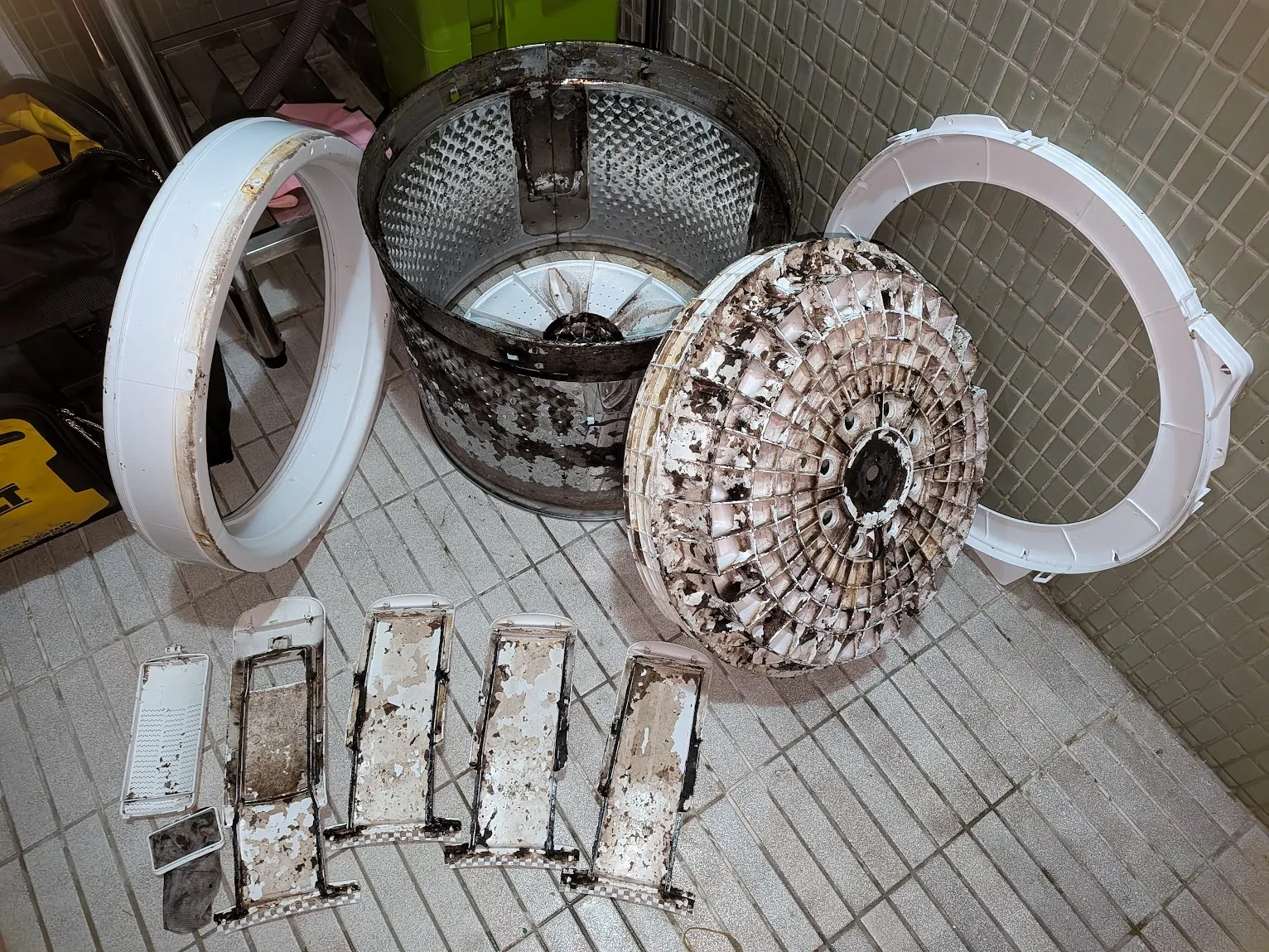 直立式洗機清洗