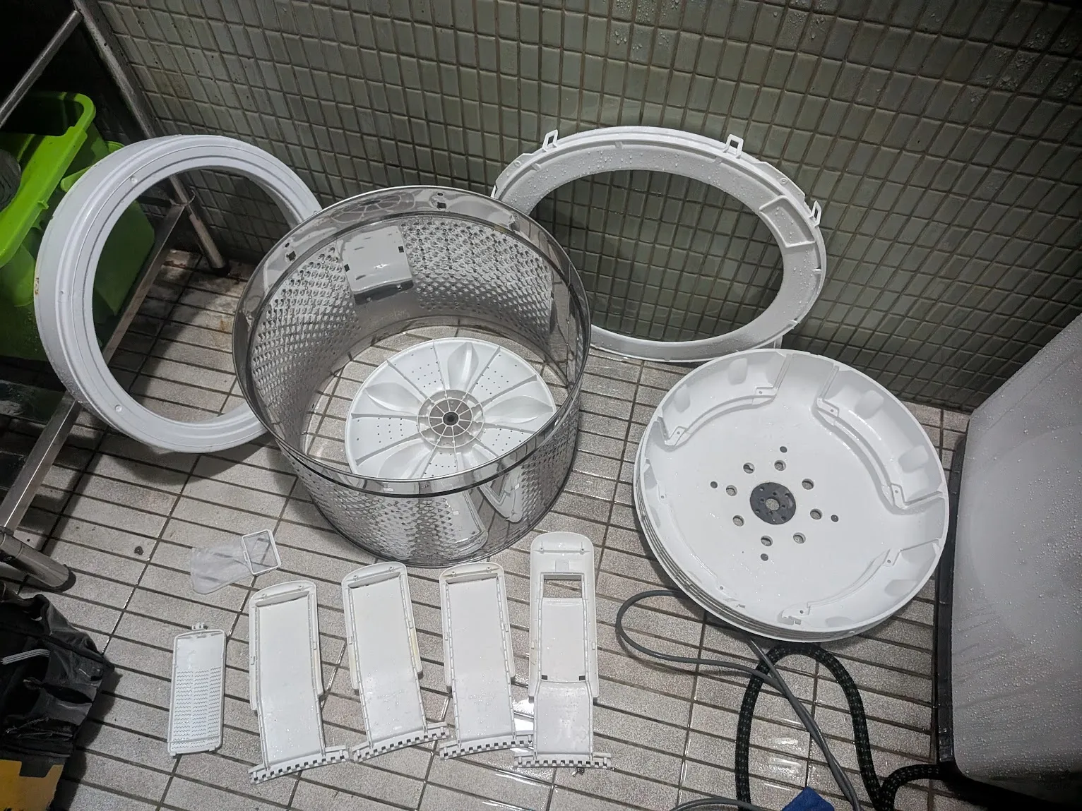 直立式洗機清洗