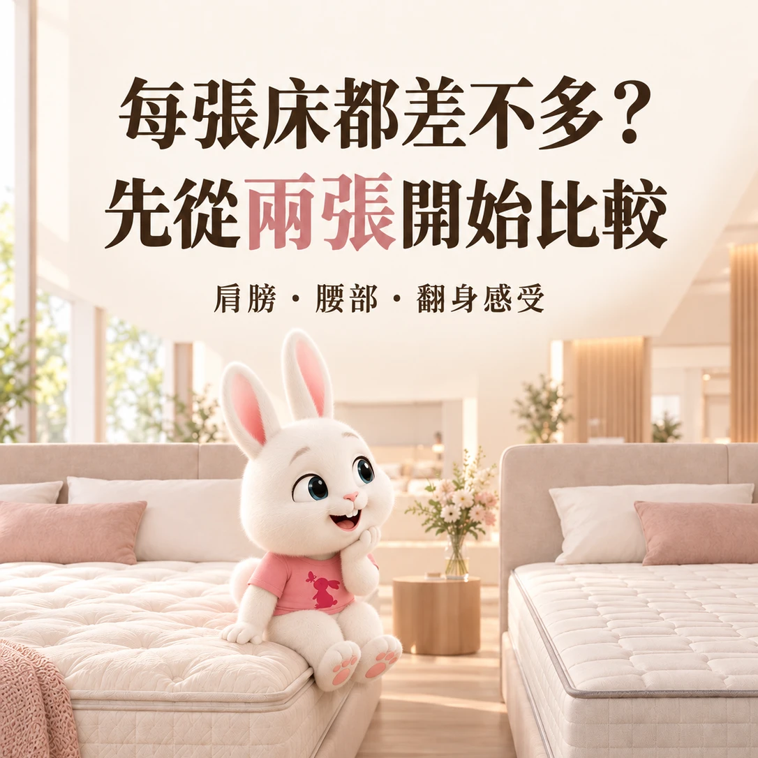 試躺到最後，床墊還是不知道怎麼選？