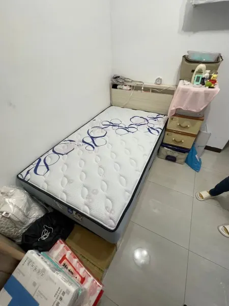 新北市板橋區-恬靜3.5尺-硬式5cm厚乳膠獨立筒床墊-腰椎不適者超推薦