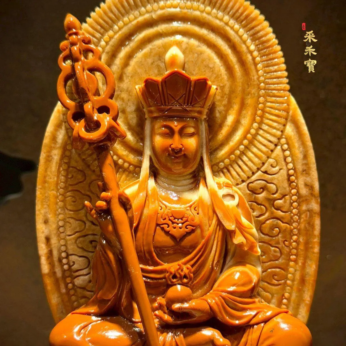 龍宮舍利•精雕擺件 清明節｜地藏王菩薩的慈悲庇佑