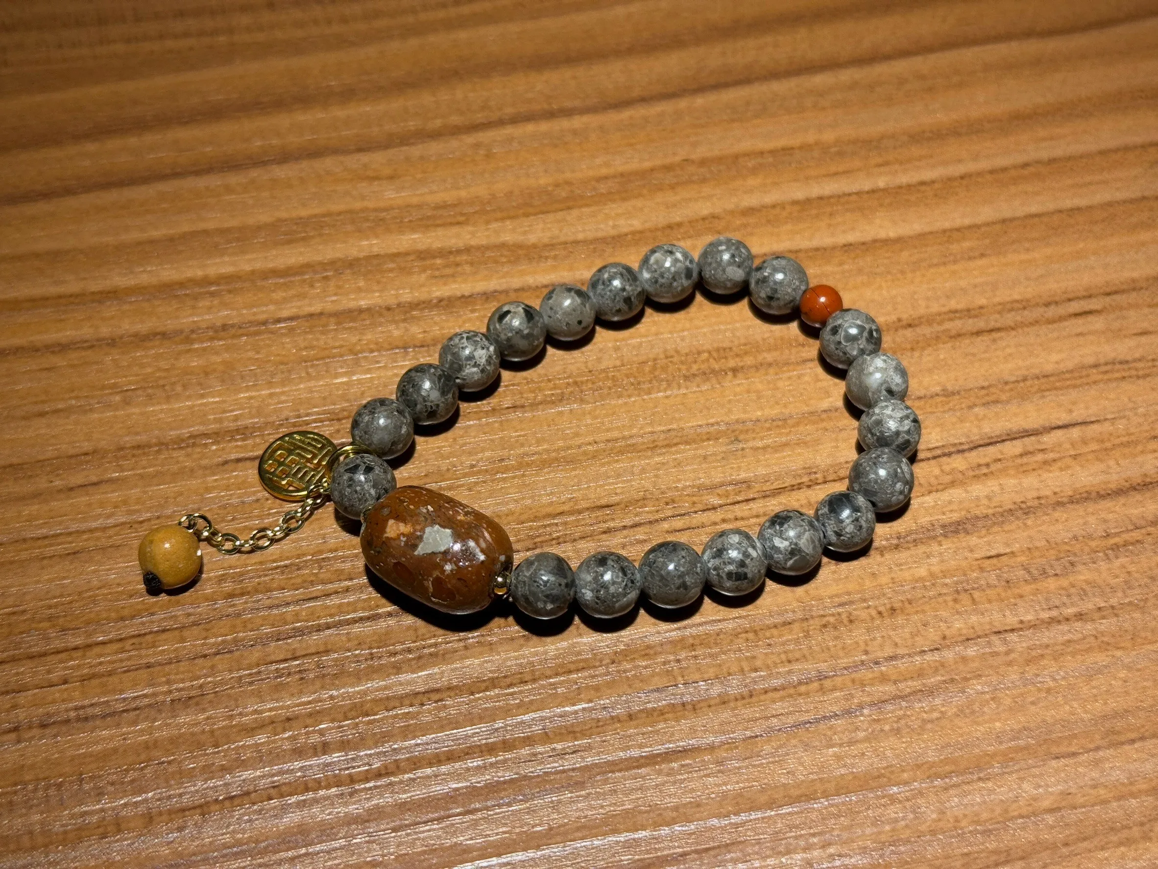 黑金鋼手珠