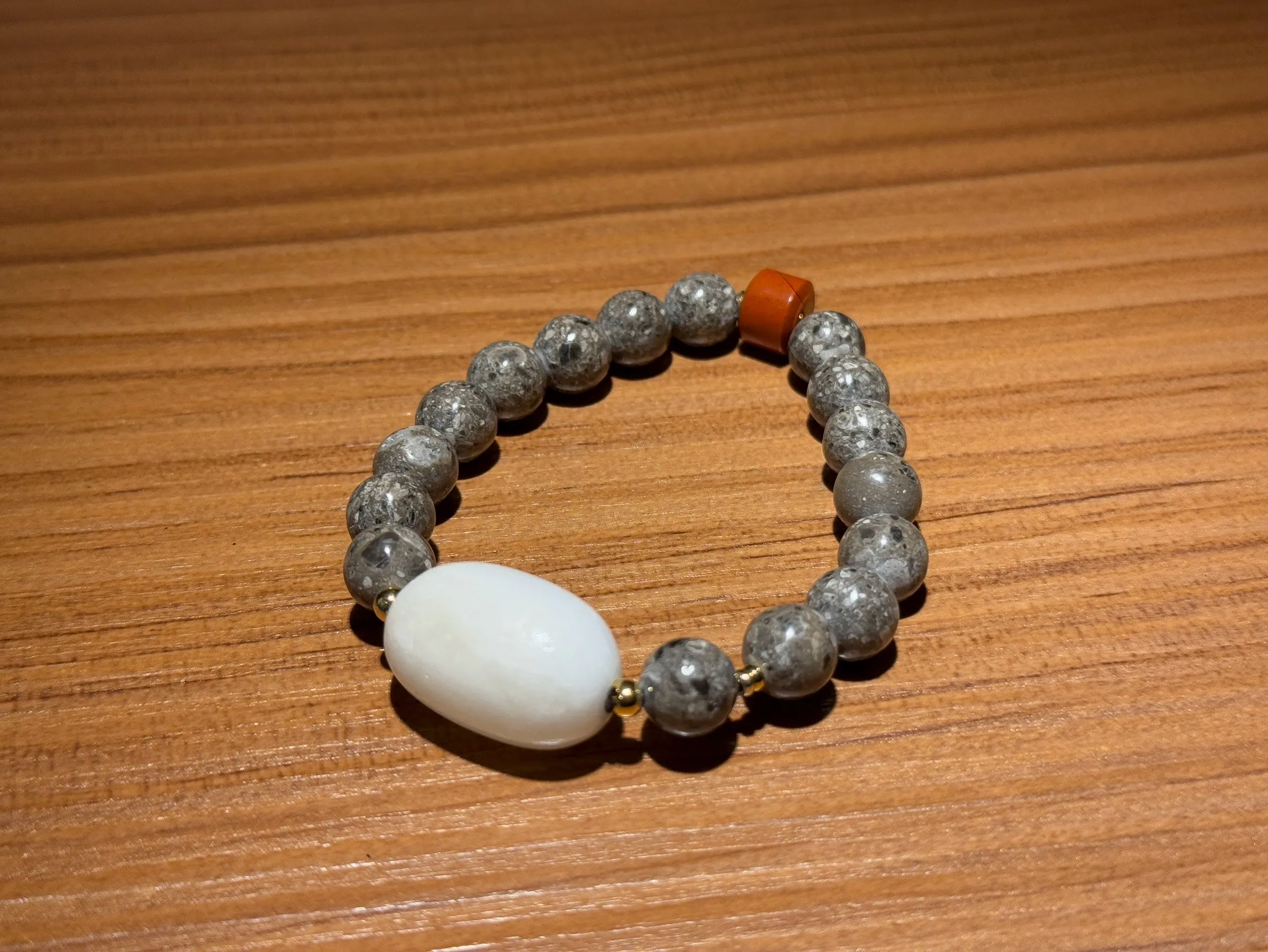 黑金鋼手珠