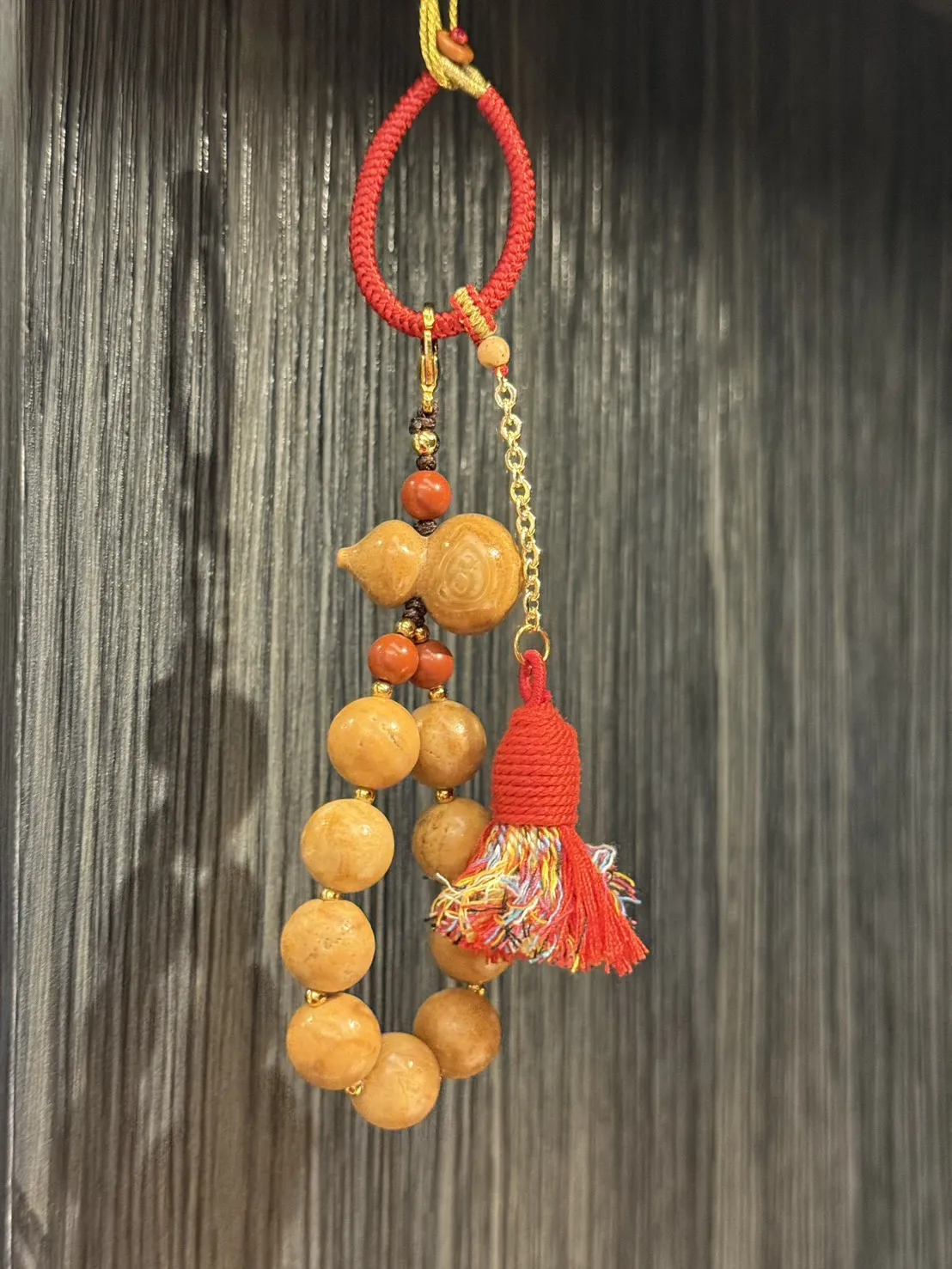 福祿長長久久  手機掛飾