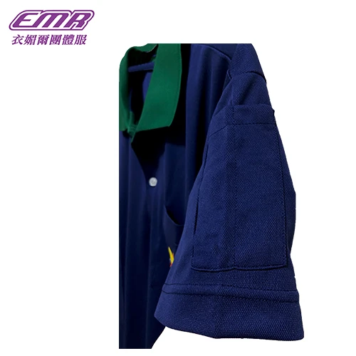 剪接配色POLO衫-P094