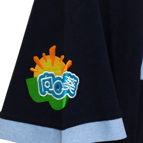 平織配色長門襟POLO-P037