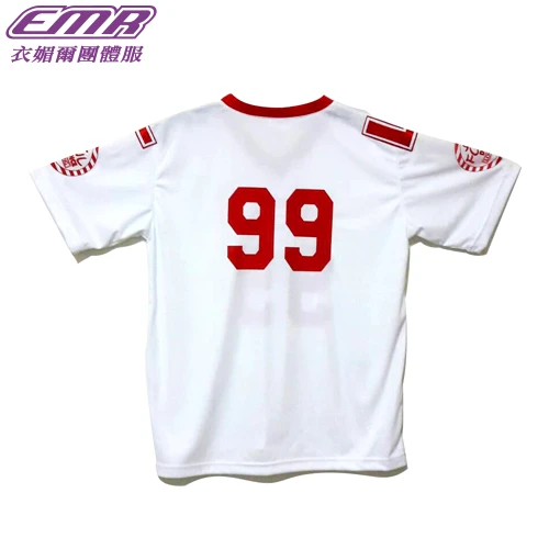 社團V領T恤-T009