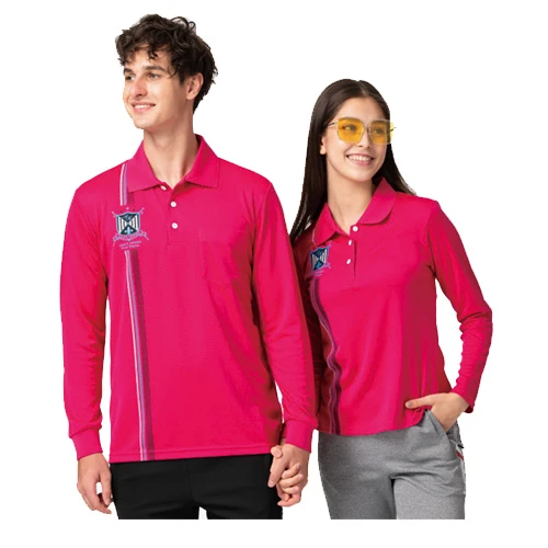男女長POLO造型衫-AK18688