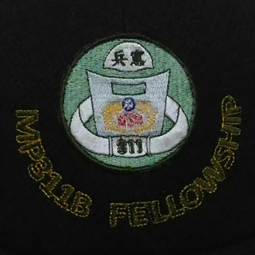 憲兵忠貞硬漢帽子-H008