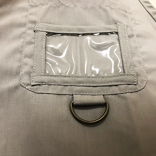 藍反光條工程背心-J7013