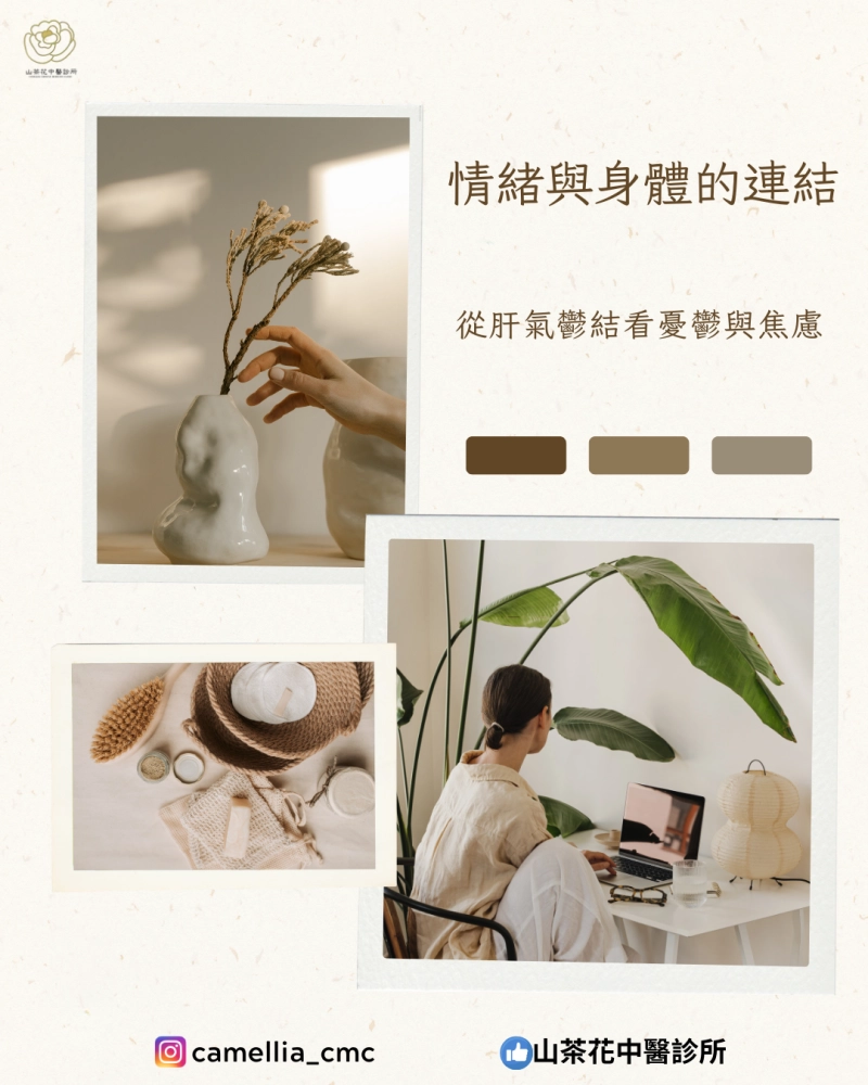 情緒與身體的連結｜從肝氣鬱結看憂鬱與焦慮