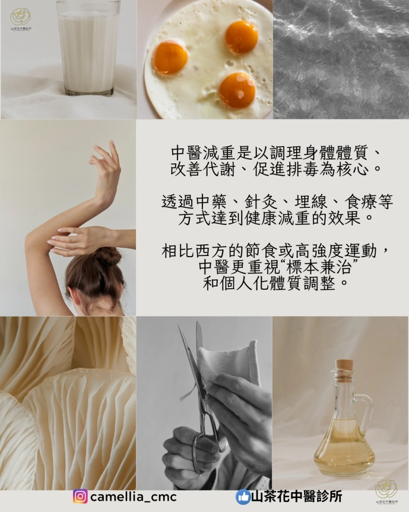 中醫減重是以調理身體體質、改善代謝、促進排毒為核心